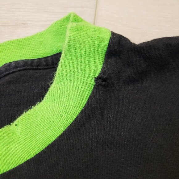 Vtg 90s Cedar Point Raptor Rules The Sky T Shirt Sz 2XL USA Roller Coaster - Picture 5 of 9